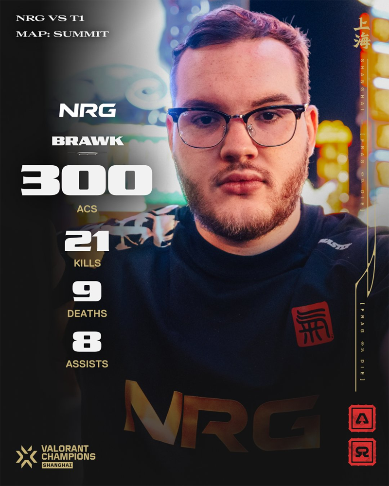 NRG王者归来！2-0横扫T1，上海冠军赛挺进胜者组半决赛