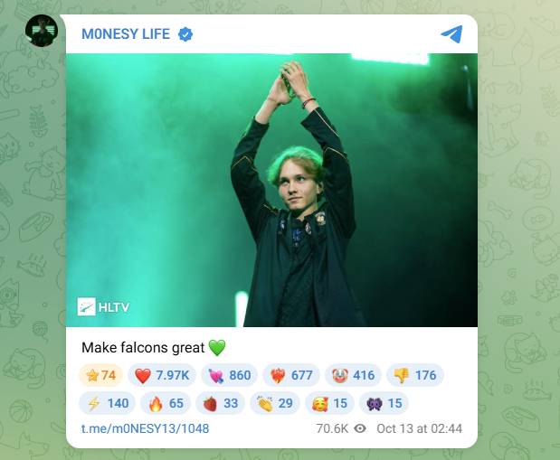 Falcons官宣m0NESY续约至2030!4年长约粉碎离队传闻 Falcons官宣m0NESY续约至2030!4年长约粉碎离队传闻