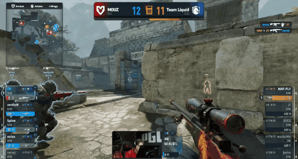 Liquid 2-1险胜MOUZ！NAF惊天1v5拖入加时，JT两度4杀定乾坤