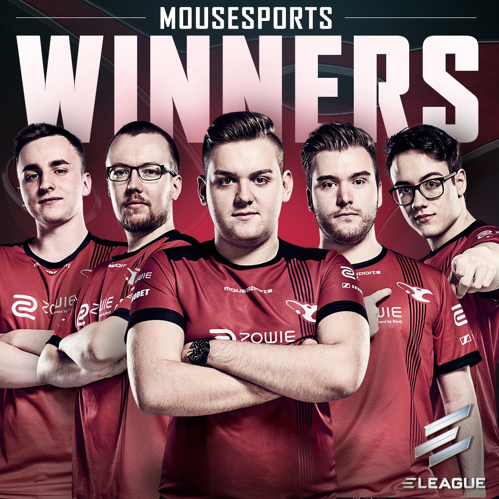 e联赛第二赛季a组mousesports率先晋级8强