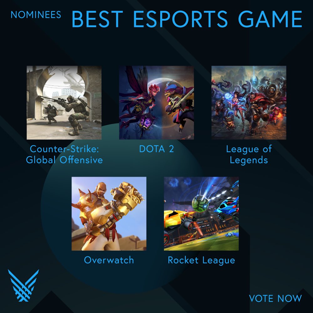 电竞奥斯卡TGA候选投票开启CSGO位列其中_5EPlay - 5EPlay赛凡网