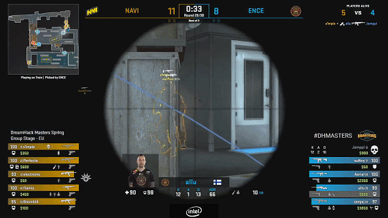 DH春季大师赛:Vitality 2-0战胜NiP,ENCE以2-0的总比分击败NaVi