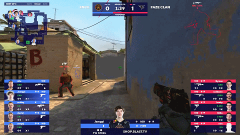 csgo比分直播｜BLAST春决： FaZe以2-1比分击败ENCE赢得比赛