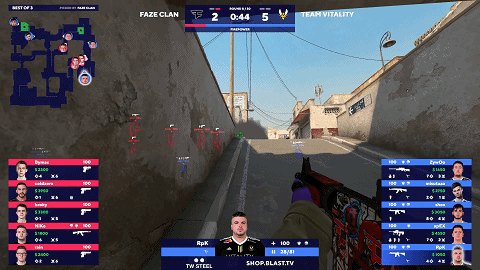 比分网｜BLAST春决欧洲区：Vitality被FaZe0-2带走，FaZe晋级胜者组决赛