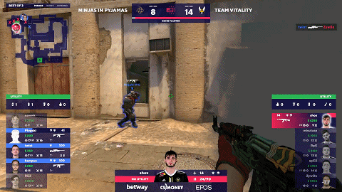 csgo比分网|BLAST春决:NiP被Vitality以0-2比分淘汰告别春季赛