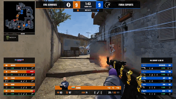 cs_summit 6美洲区:EG、C9双双击败对手赢得比赛
