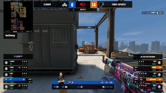 csgo比分网|cs_summit 6北美:GEN.G零封100T成功晋级败者组决赛
