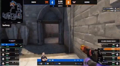 csgo比分数据|cs_summit 6:Heroic以2-1比分击败Fnatic