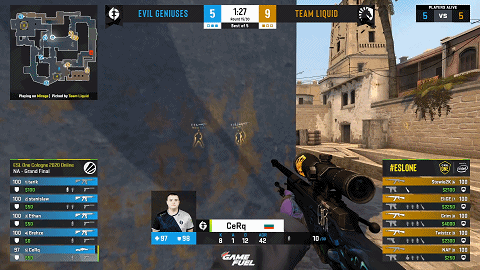 ESL One科隆北美区:恭喜EG以3-2比分战胜Liquid获得本届冠军!