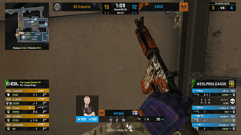 CSGO比分 EPL S12欧洲区:Heroic让一追二击败BIG;ENCE翻盘战胜G2
