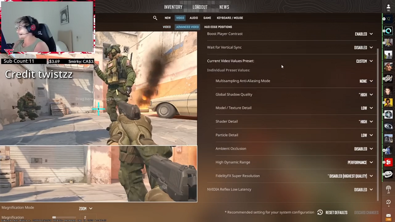 职业哥新版本CS设置——总监Twistzz_5EPlay - 5EPlay赛凡网