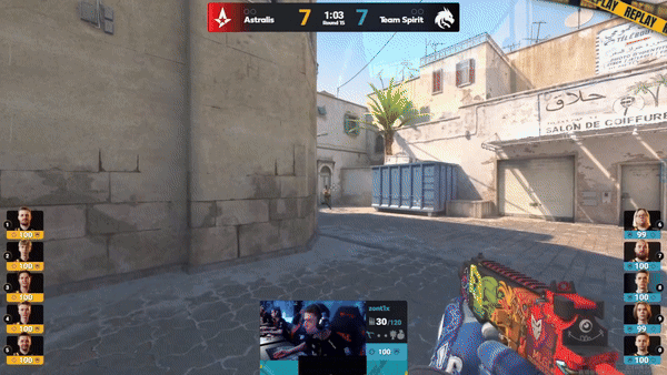 【动图直播】PGL阿斯塔纳2025：龙怒天倾！Spirit 2-0 Astralis