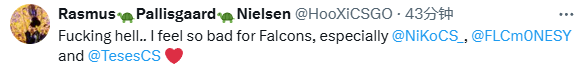 惊天冷门！Falcons三加时崩盘出局 巴西MIBR嘲讽'金钱CS败给兄弟CS