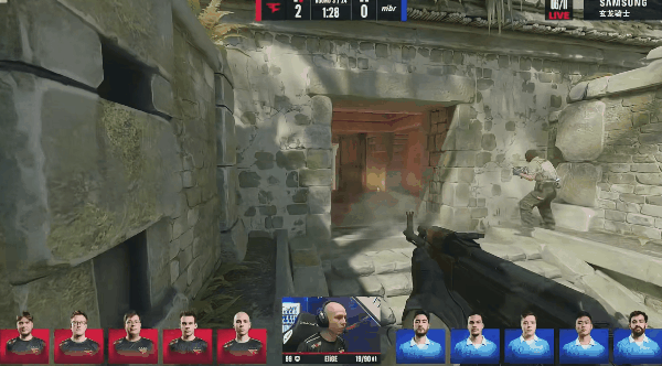 奥斯汀Major第二阶段：FaZe 2-0横扫MIBR晋级 s1mple+frozen合砍70杀
