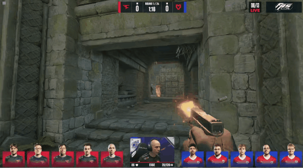 奥斯汀Major战报：rain状态爆棚！FaZe 13-10力克MOUZ晋级1-1组