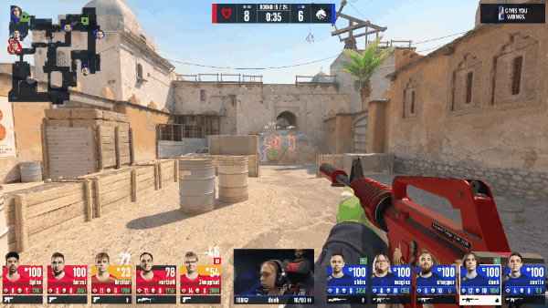 卫冕冠军Spirit爆冷出局！MOUZ让一追二晋级BLAST奥斯汀Major四强