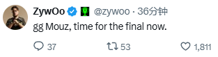 Vitality击败MOUZ率先闯入总决赛 赛后选手动态一览
