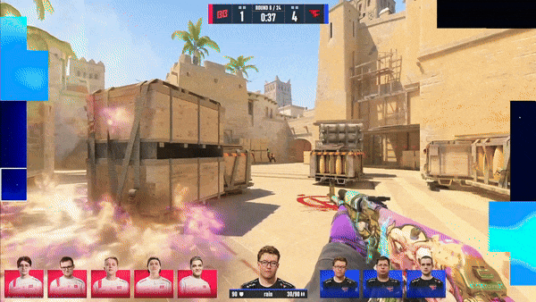 BLAST赏金赛S2战报：FaZe强势晋级，2-0横扫BB 
