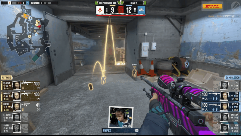 EPL S22大冷门！GamerLegion 2-0横扫Astralis，device独木难支