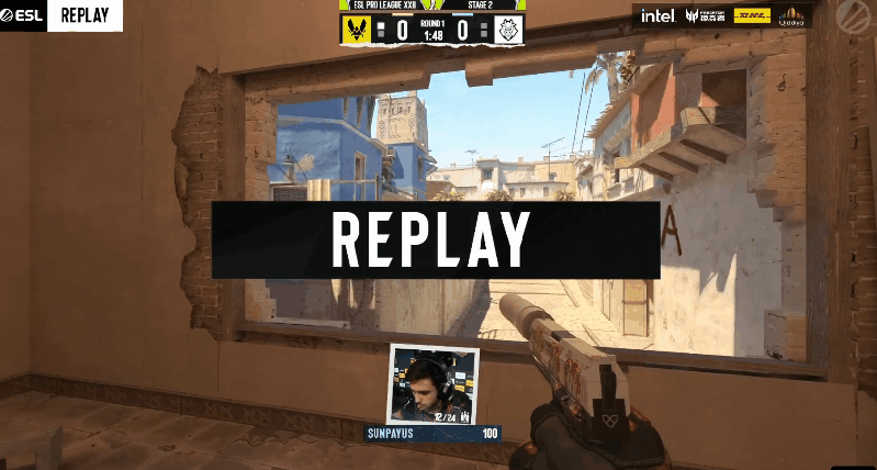 小蜜蜂浴火重生！Vitality 2-0 史诗级逆转G2晋级EPL淘汰赛 | ZywOo关键局封神
