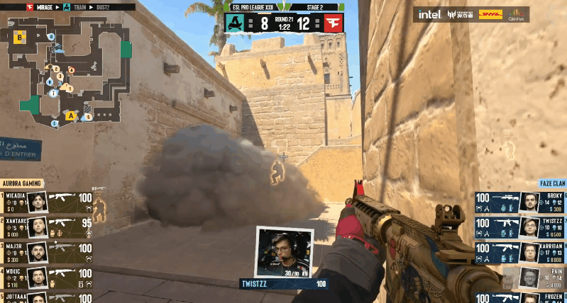 EPL S22地狱归来！FaZe 2-1逆转Aurora绝处逢生，大表哥寒王封神之战