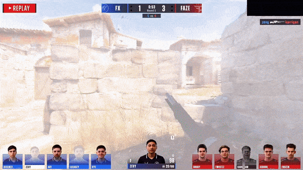 布达佩斯Major第一阶段:FaZe惊天逆转晋级!半场4-8绝境下铁血防守连追9分,决胜图击溃Fluxo! 布达佩斯Major第一阶段:FaZe惊天逆转晋级!半场4-8绝境下铁血防守连追9分,决胜图击溃Fluxo!