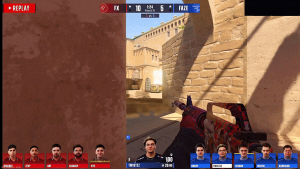 布达佩斯Major第一阶段:FaZe惊天逆转晋级!半场4-8绝境下铁血防守连追9分,决胜图击溃Fluxo! 布达佩斯Major第一阶段:FaZe惊天逆转晋级!半场4-8绝境下铁血防守连追9分,决胜图击溃Fluxo!