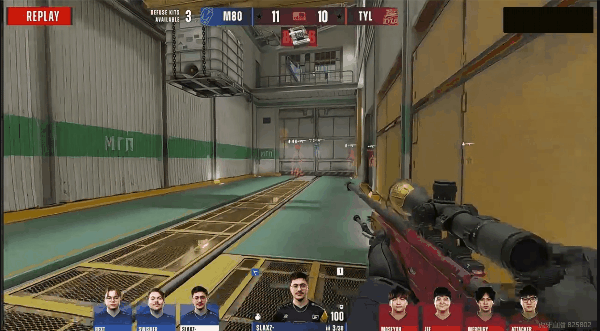 布达佩斯Major第二阶段：TYLOO痛失好局10-13 M80，战术失误致胜局逆转