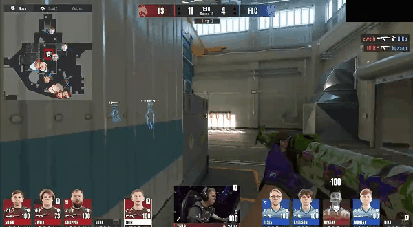 布達(dá)佩斯Major：Spirit加時(shí)鏖戰(zhàn)2-0粉碎Falcons，Zweih五殺終結(jié)NiKo冠軍夢(mèng)