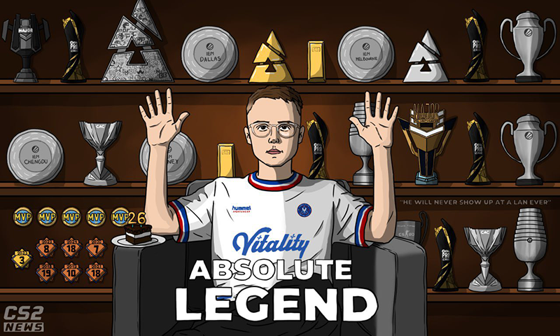 冠軍滿貫慶新生！ropz 26歲生日，回顧2025年包攬九冠加冕ESL大滿貫奇跡年