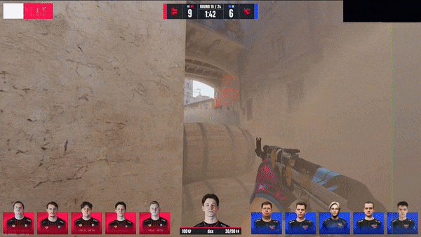 BLAST赏金赛S1：‌Bobeksde神级五杀封神！EYEBALLERS 2-1逆转FaZe