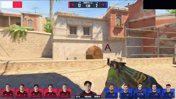 BLAST赏金赛S1：‌Bobeksde神级五杀封神！EYEBALLERS 2-1逆转FaZe