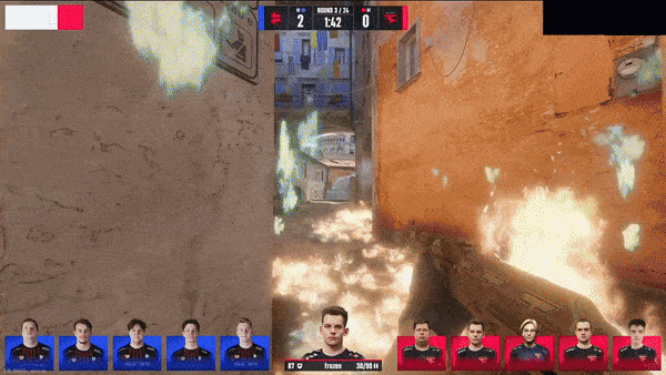 BLAST赏金赛S1：‌Bobeksde神级五杀封神！EYEBALLERS 2-1逆转FaZe