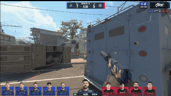 BLAST赏金赛S1：Wicadia神级五杀封神！Aurora 2-1逆转HOTU，Overpass 13-5碾压终结！