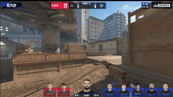 BLAST赏金赛S1：Wicadia神级五杀封神！Aurora 2-1逆转HOTU，Overpass 13-5碾压终结！