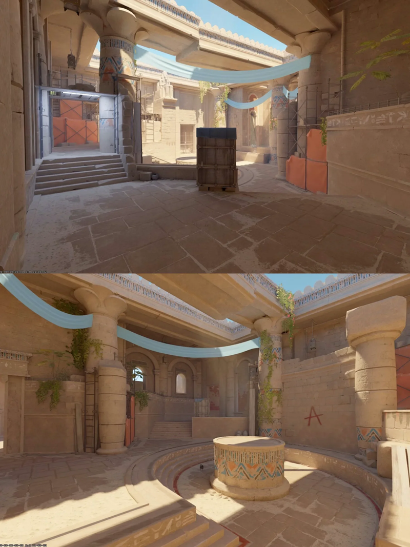 阿努比斯地图重做！四大核心改动解析：中路跳点、黑屋孔洞、A点掩体与中门翻转如何颠覆攻防平衡？