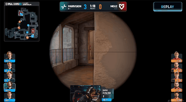 PGL 克卢日-纳波卡2026：神的复仇！PARIVISION 2-0 MOUZ