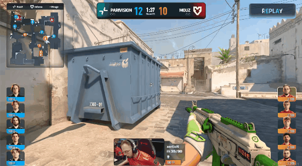 PGL 克卢日-纳波卡2026：神的复仇！PARIVISION 2-0 MOUZ