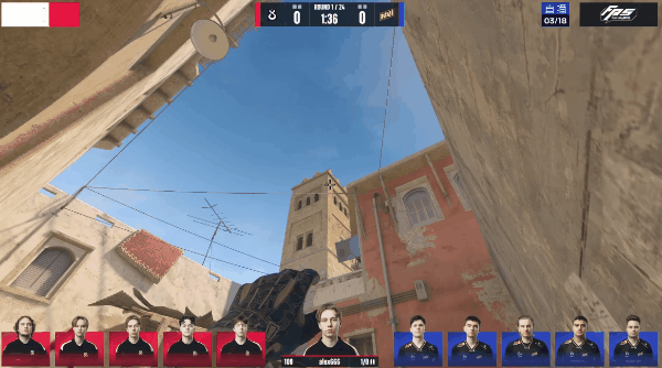 BLAST鹿特丹公开赛2026：越战越勇！NAVI 2-1 B8 拿下比赛胜利！