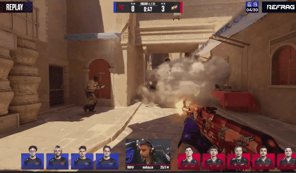 BLAST对抗赛S1 2026：NAVI 2-0 碾压FaZe！Makazze中路封神助队逆转