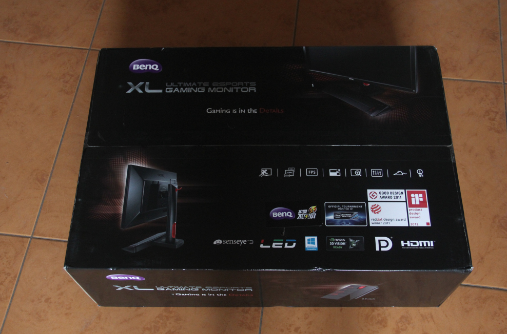 明基xl2720z显示器开箱测评报告